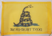 DuneRats® Don't Tread on Me ATV, UTV, MC Safety Whip Flag 12"x18" with Sleeve