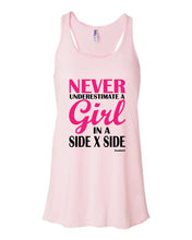 Women's Pink Tank Top - Never Underestimate DuneRats® Design - Clothing