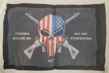 DuneRats® Punisher 2nd Amendment ATV, UTV, MC Safety 12"x18" Whip Flag with Sleeve