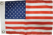 DuneRats ATV, UTV, MC Safety Whip Flag - USA American Flag 12"x18" with Grommets