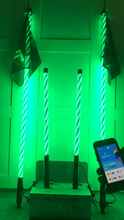 Pair of 4ft Gen3 ROKIT LED Bluetooth and Remote Lighted Whips