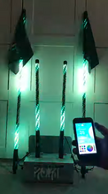 Pair of 4ft Gen3 ROKIT LED Bluetooth and Remote Lighted Whips