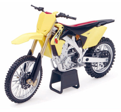 NewRay 1:12 Scale Diecast Suzuki RM-Z450 Dirt Bike Replica Toy