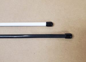 5/16" x 6'  Safety Whip Pole in Black or White