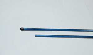 1/4" x 7'  2 Piece Safety Whip Pole + Mounting Bolt Available in Blue or Red