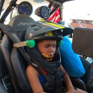 Helmet Hands - Keeps your kids head up while riding! UTV Accessory