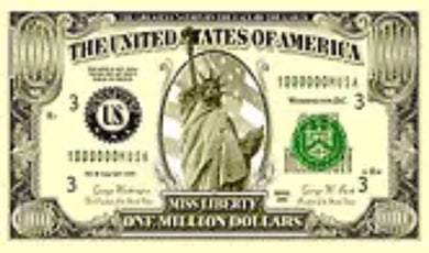 Large 3'x5' Flag for RV, UTV, Sandrail - Million Dollar Bill Flag