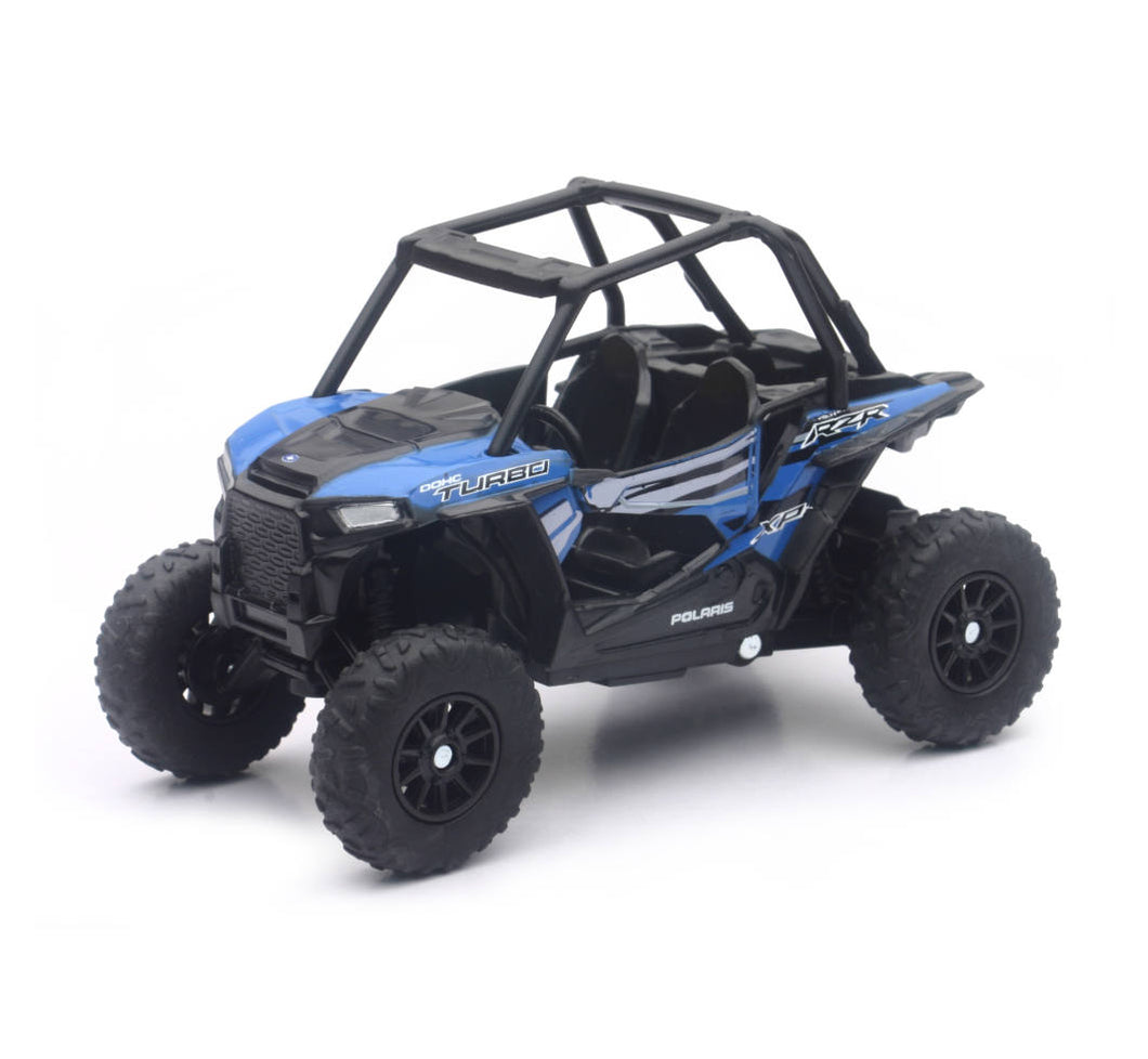 NewRay Mini Diecast Polaris RZR XP1000 Blue Replica UTV Toy