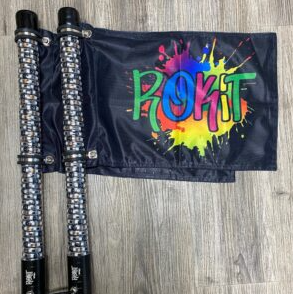 ROKIT 2ft PHAT KAREN Whips & Strip Light Kits - Choose 8ft - 18ft of Strips!