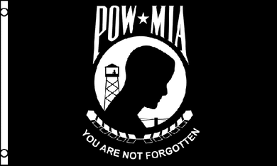 Large 3'x5' Flag for RV, UTV, Sandrail - POW - MIA