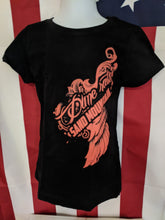 SALE!! Kid's Youth Girls Black T-Shirt with DuneRats Sand Mountain #1 Design - Clothing