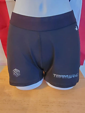 Team Sand Women's Compression Shorts - Clothing