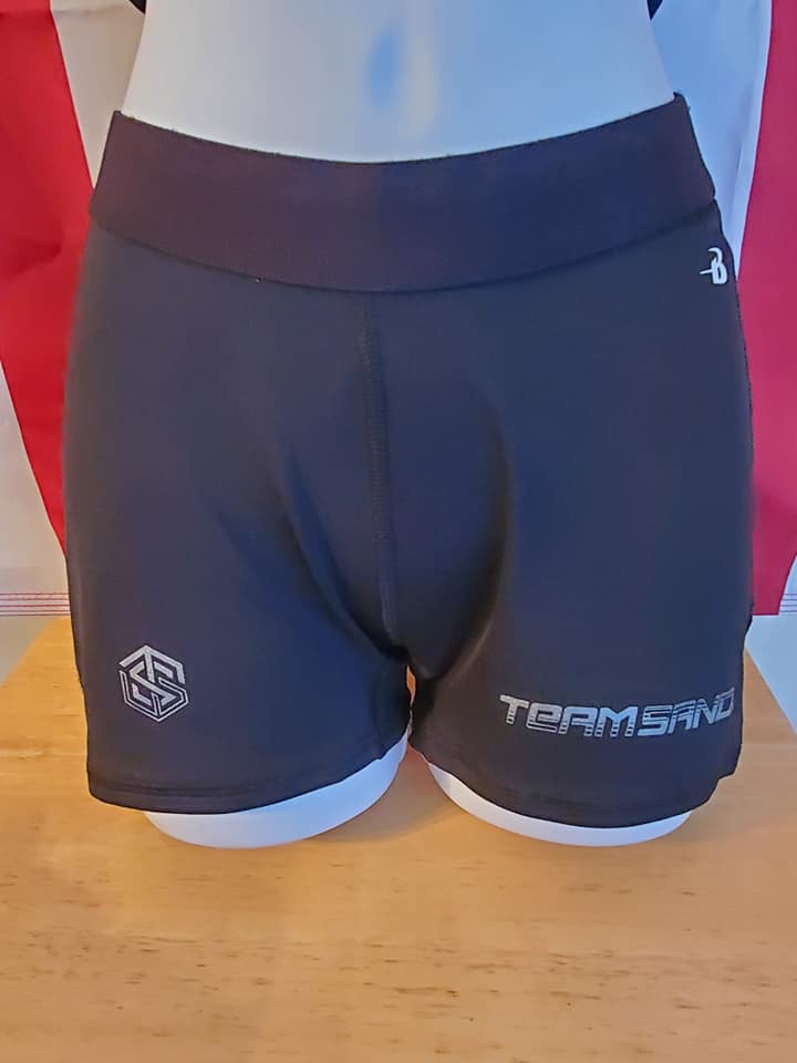 Team Sand Women's Compression Shorts - Clothing
