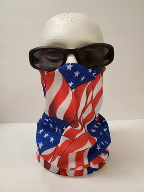 NEW Face Shield / Face Mask / Face Covering - USA / American Flag Design