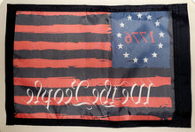 DuneRats ATV, UTV, MC Safety 12"x18" Whip Flag - We The People 1776 USA Flag with Sleeve