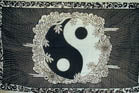 Large 3'x5' Flag for RV, UTV, Sandrail - Yin Yang Black & White