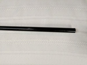 4'x1/2" Fiberglass Pole - No Bolt in Black