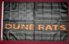 Large 3'x5' DuneRats® Orange Line Flag for RV, UTV, Sandrail