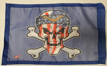 DuneRats Custom Safety Whip Flag 12"x18" USA Skull ATV, UTV, MC with Sleeve