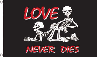 Large 3'x5' Flag for RV, UTV, Sandrail - Love Never Dies