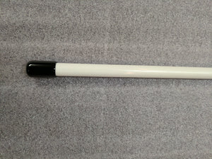 6'x1/2" Fiberglass Pole for Large Flags in White or Black
